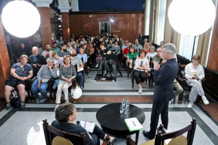 Debata „Izrael, Biblia i Armagedon. Już czy jeszcze nie teraz? (fot. Andrzej Romański)