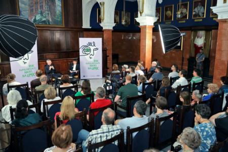 Debata „Izrael, Biblia i Armagedon. Już czy jeszcze nie teraz? (fot. Andrzej Romański)