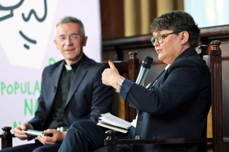 Debata „Izrael, Biblia i Armagedon. Już czy jeszcze nie teraz? (fot. Andrzej Romański)